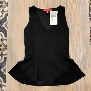 *NEW* Saks Fifth Avenue Knit Flared Waist Tank Top